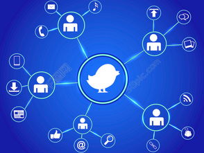 社会网络图标背景模板免费下载 编号14739709，探索千图网资源